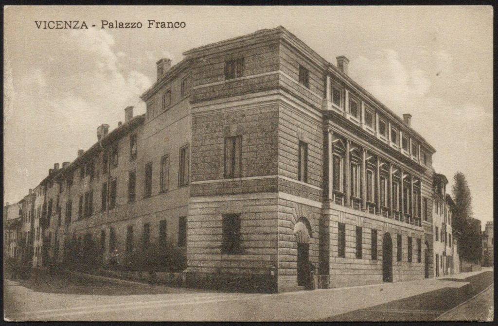 Palazzo Franco a Vicenza, oggetto della tesi premiata da ADSI